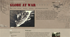 Desktop Screenshot of globeatwar.com